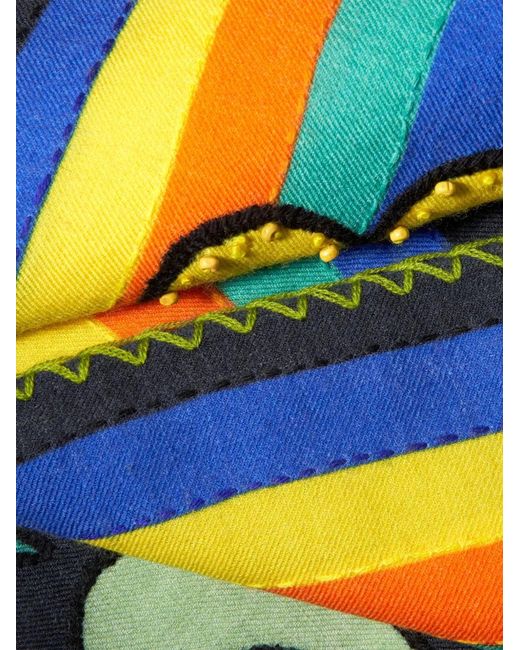 Carolina Herrera Blue X Rianna + Nina Printed Scarf