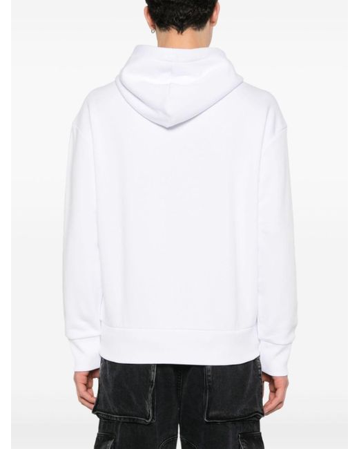 Calvin Klein Hoodie mit Logo-Print in White für Herren