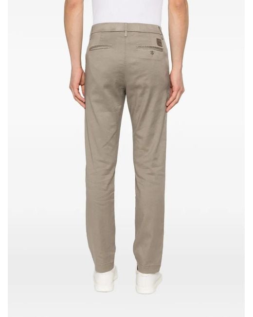 Jacob Cohen Gray Button Trousers for men