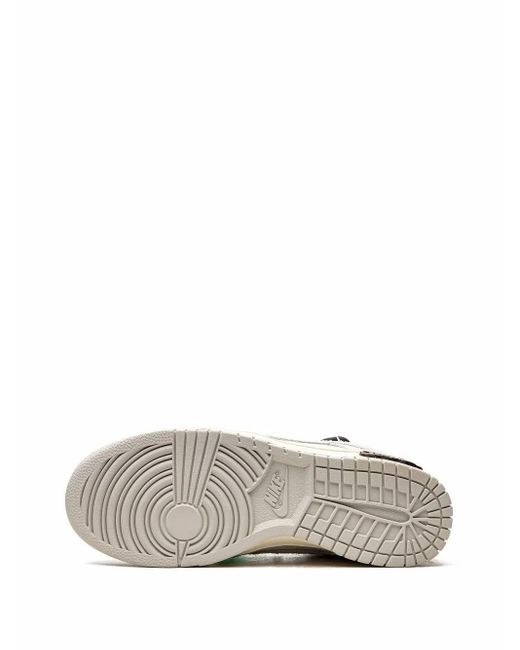 NIKE X OFF-WHITE White Dunk Low "Lot 20" Sneakers