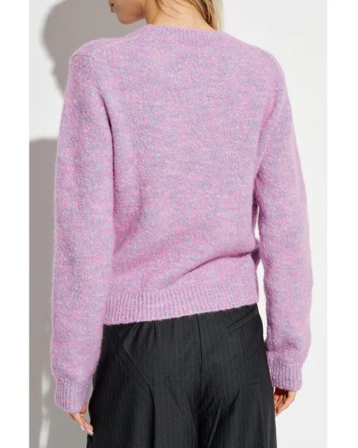 Ganni Purple Sweaters