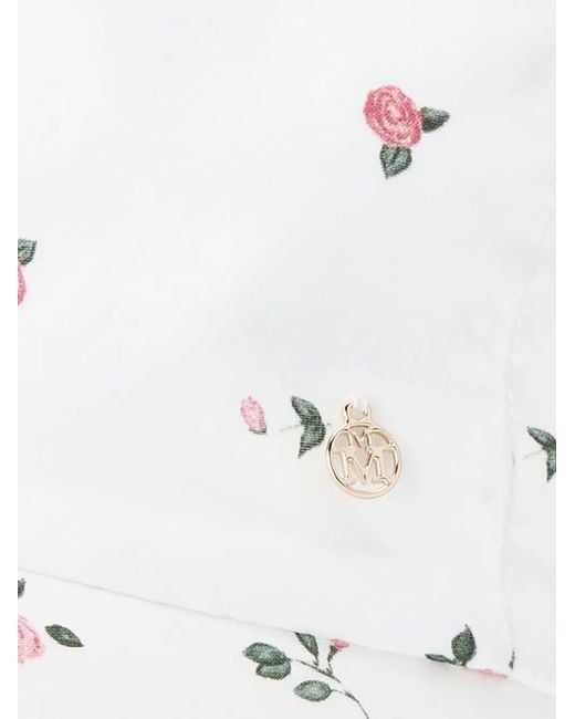 Maison Michel White Tiger Cap