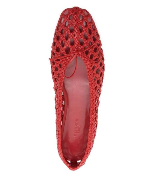 Le Monde Beryl Regency フラットシューズ Red