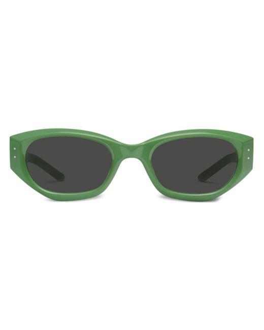 Gentle Monster Green Benven Gr7 Geometric-frame Sunglasses