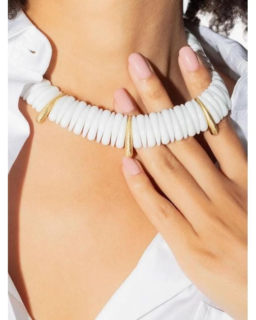 ’ROBERTO DEMEGLIO White 18Kt Artiglio Necklace