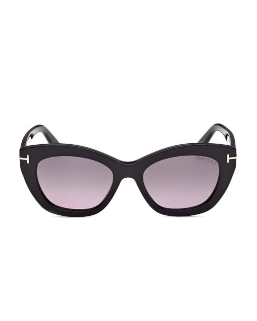 Tom Ford Black Cat-Eye Sunglasses