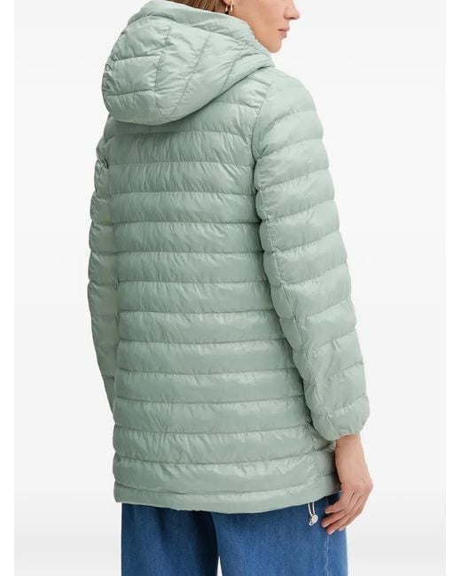 Geox Green Spherica Hooded Reversible Parka