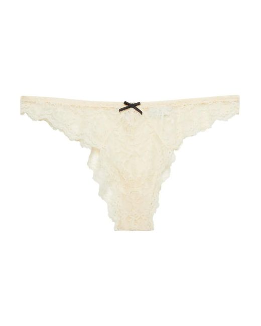Fleur du Mal Natural Bianca Briefs