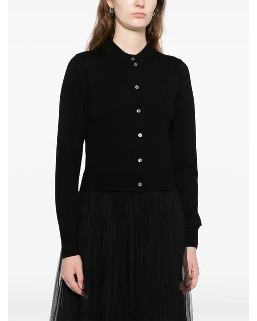 ROKH Black Layered Cardigan