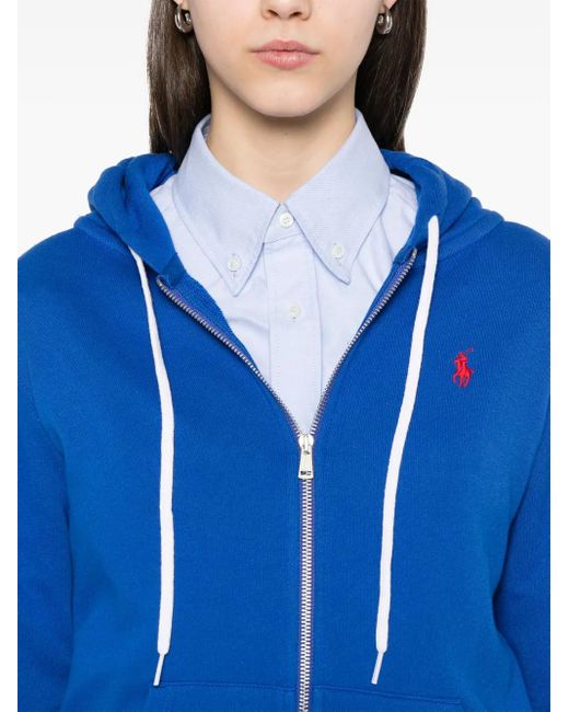 Polo Ralph Lauren ロゴ パーカー Blue