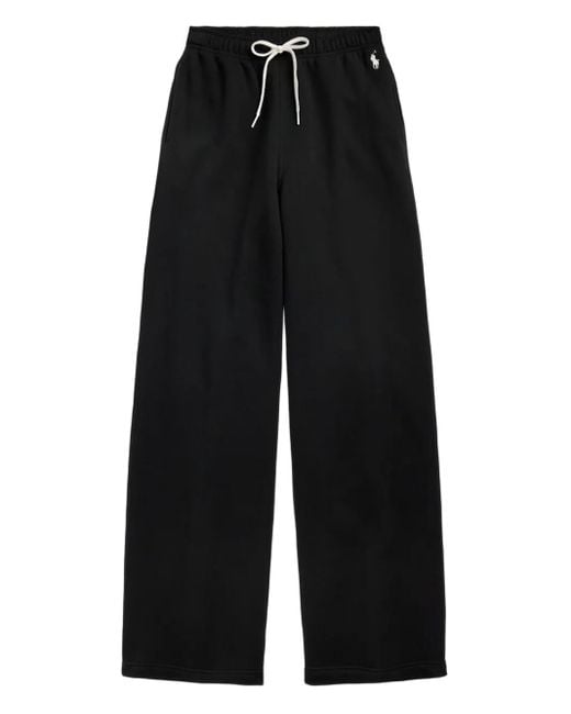 Polo Ralph Lauren Black Drawstring-Waist Track Pants