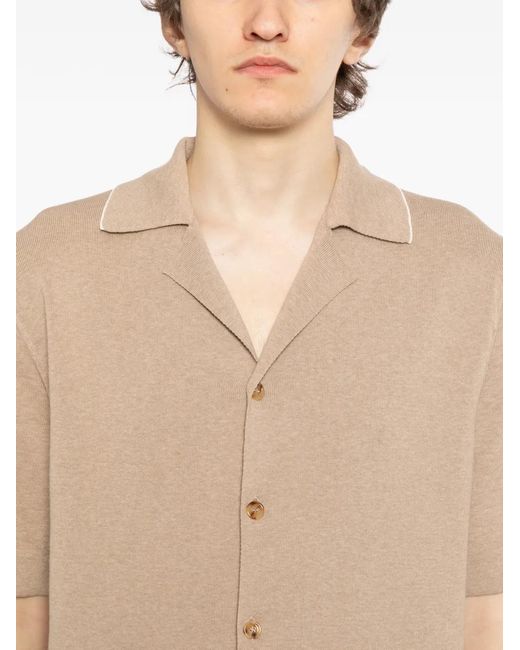 Lardini Natural Cotton Shirt for men