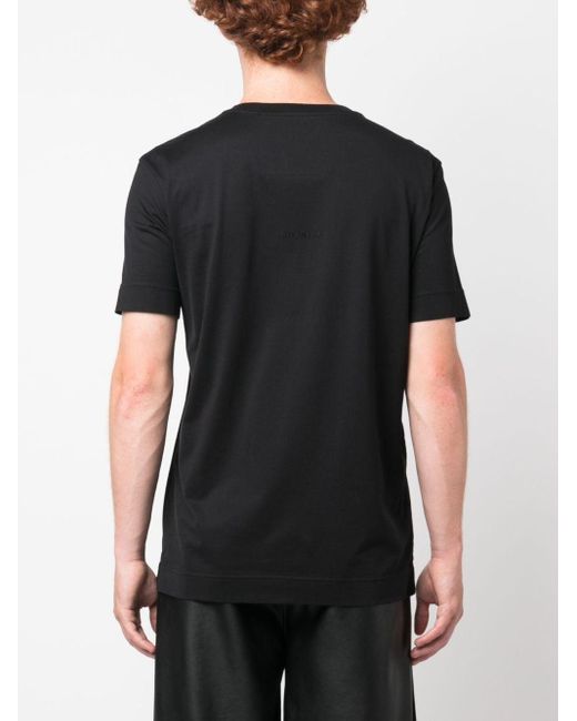 Camiseta lisa Givenchy de hombre de color Black
