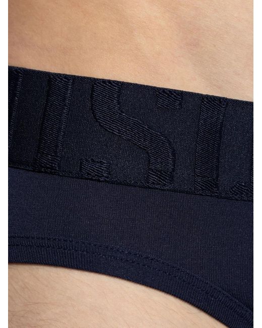 DSquared² Slip Met Logoband in het Blue voor heren