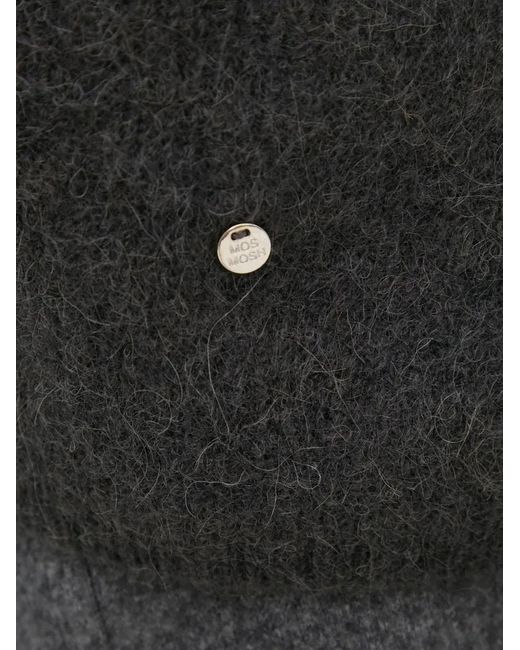 Mos Mosh Black Thora V-Neck Sweater