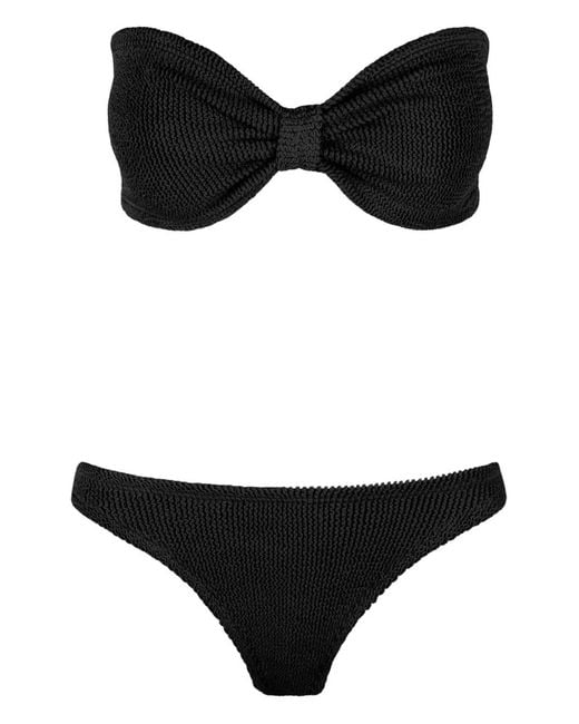Hunza G Black Jean Bikini