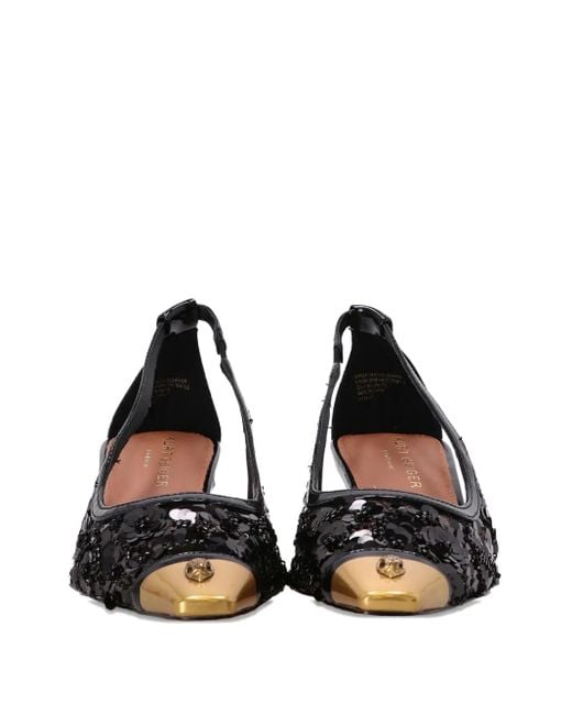 Kurt Geiger Regent Pumps Met Pailletten in het Black