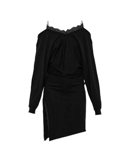 IRO Black Incante Asymmetric Dress