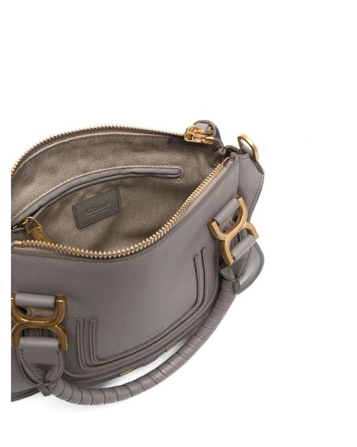 Chloé Gray Small Marcie Tote Bag