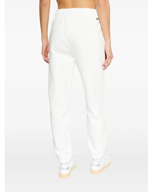 Lacoste Elastische Broek in het White