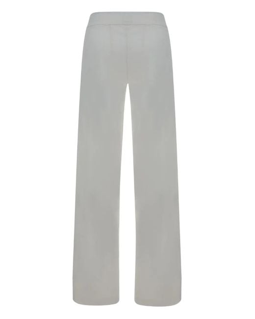 Avenue Montaigne Gray Darted-Back Trousers