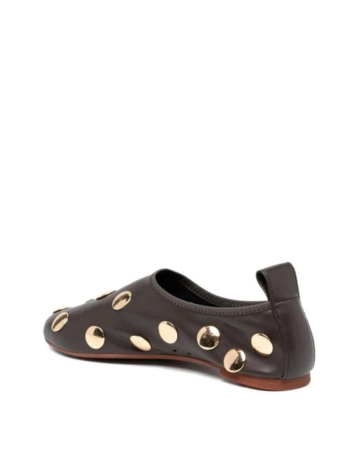 Senso Gray Cameron Ballet Flats