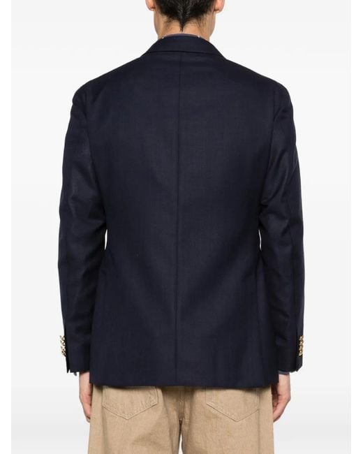 Gabriele Pasini Blue Blazer À Boutonnière Croisée for men