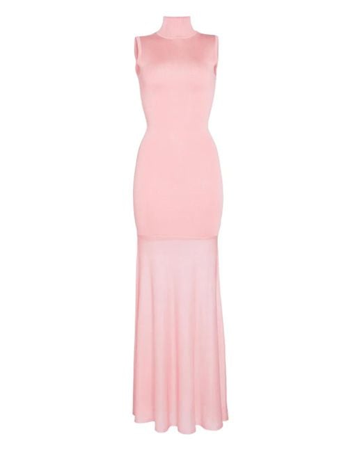SER.O.YA Pink Amine Maxi Dress