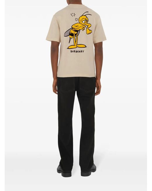Burberry Natural T-Shirts And Polos for men