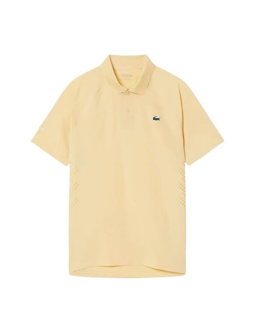 Lacoste Natural Logo-Embroidery Polo Shirt for men