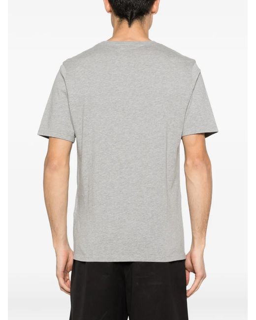 Sartoria Tramarossa Gray Justin Graphic T-Shirt for men