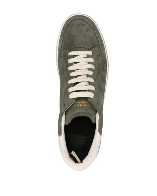 メンズ Officine Creative The Answer 002 スエードスニーカー Green