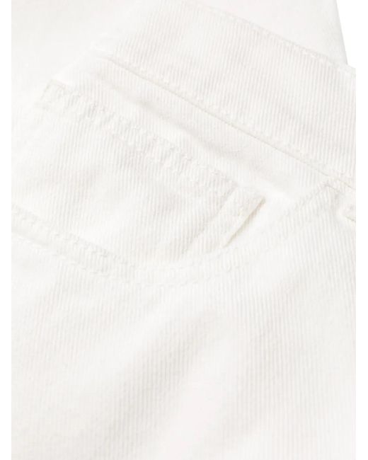 Off-White c/o Virgil Abloh White Straight-Leg Cotton Jeans