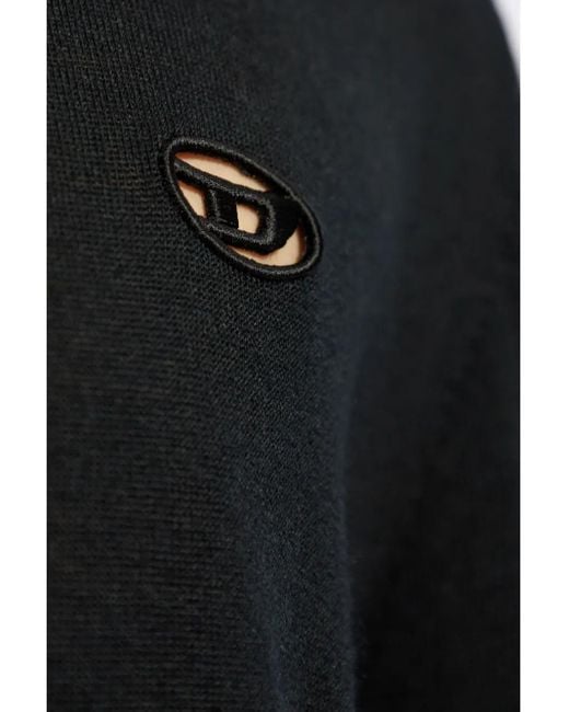 DIESEL Black K-Verim Sweater for men