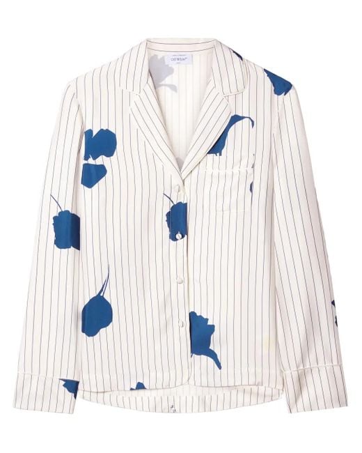 Off-White c/o Virgil Abloh Blue Shirts