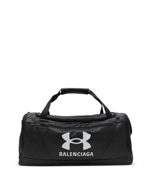 Balenciaga Black X Under Armour Zip-Closure Holdall for men