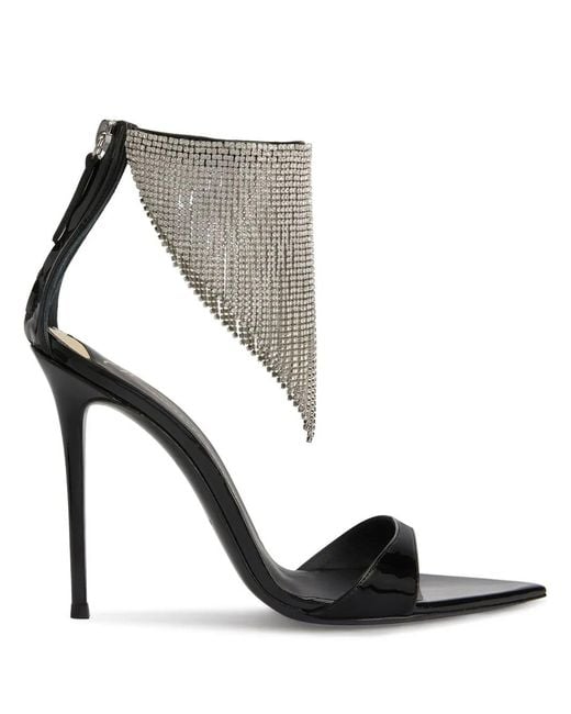 Giuseppe Zanotti Black Sandals