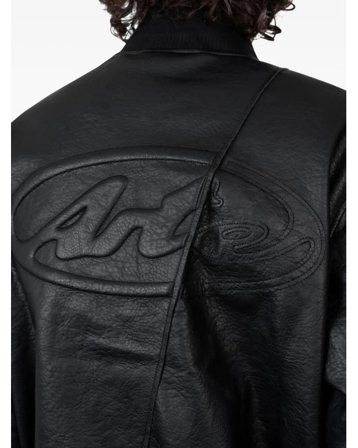 Chaqueta Bómber Con Logo En Relieve Arte' de hombre de color Gray