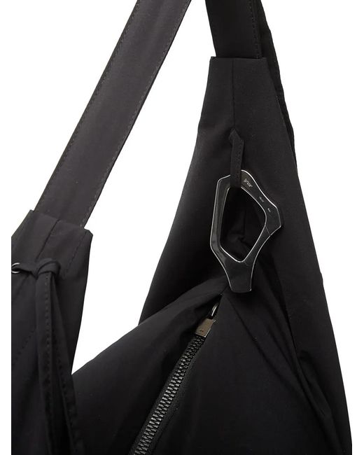 HELIOT EMIL Black Cauda Shoulder Bag