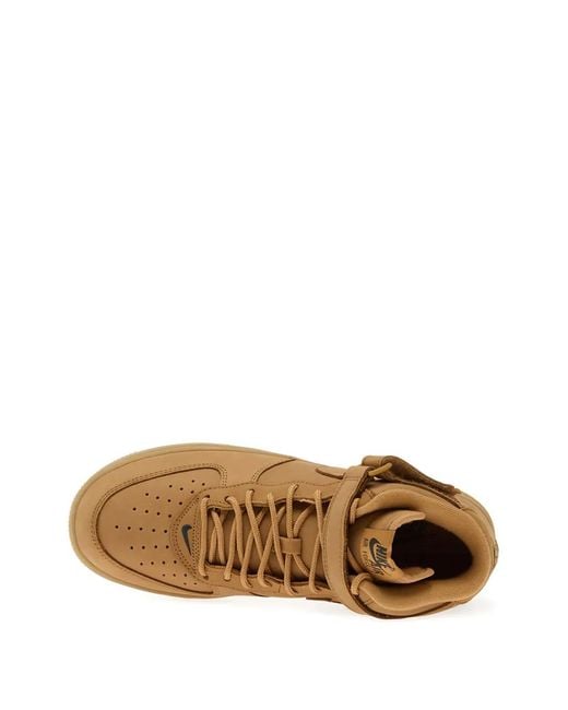Nike Brown Air Force 1 Sneakers