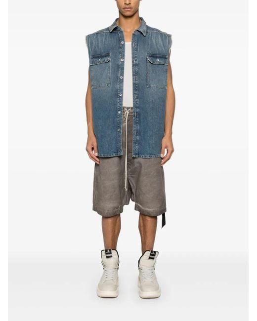 Rick Owens Blue Jackets for men