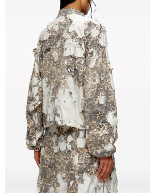 Veste G-Bruma à motif camouflage DIESEL en coloris White