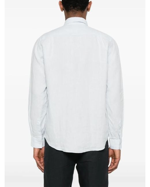 Vilebrequin White Linen Shirt for men
