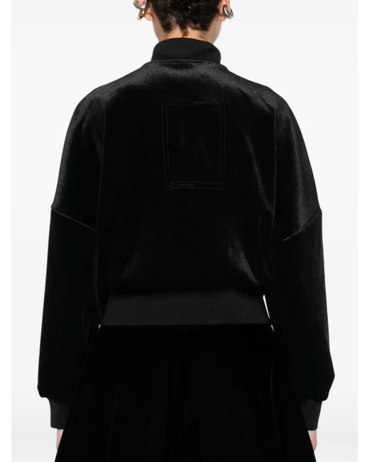 Emporio Armani Black Bomberjacke mit Reißverschluss