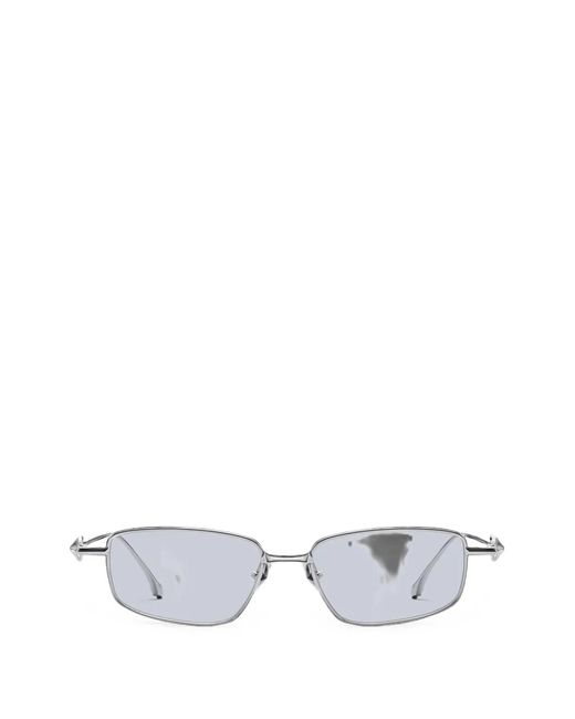 Gentle Monster White Saga 02(V) Square-Frame Sunglasses