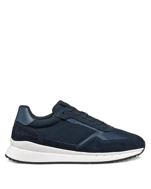 Geox Blue Xtors Lace-Up Sneakers for men