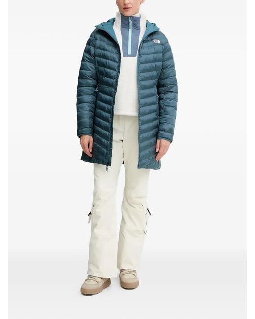 Helly Hansen Blue Zip Stripe Top