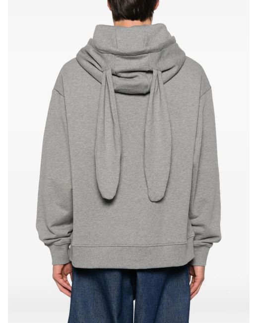 Felpa Con Cappuccio di Charles Jeffrey in Gray