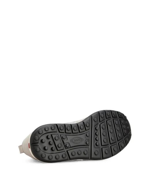 Tod's White Baskets Dot En Maille