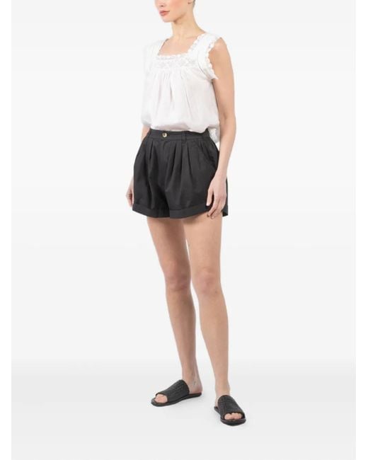 Doen White Aphra Blouse